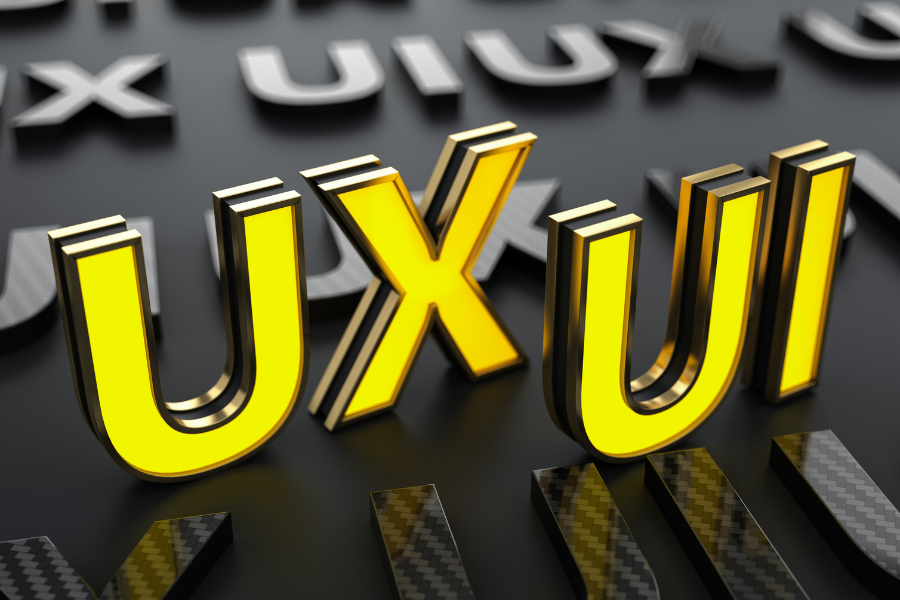 image of the letters u x and u i